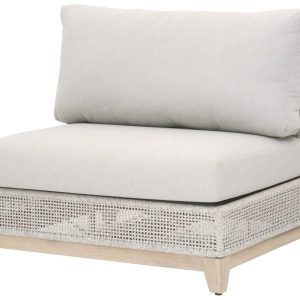 Glorious Lounge Center Chair with Woven Rope And Cushion – Premium Outdoor Furniture